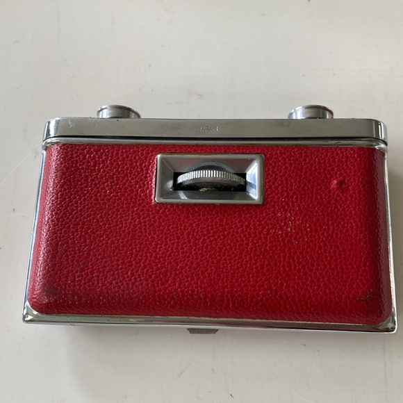 Vintage Selsi 2.5x Pocket Opera Binoculars Red Case - Picture 2 of 7